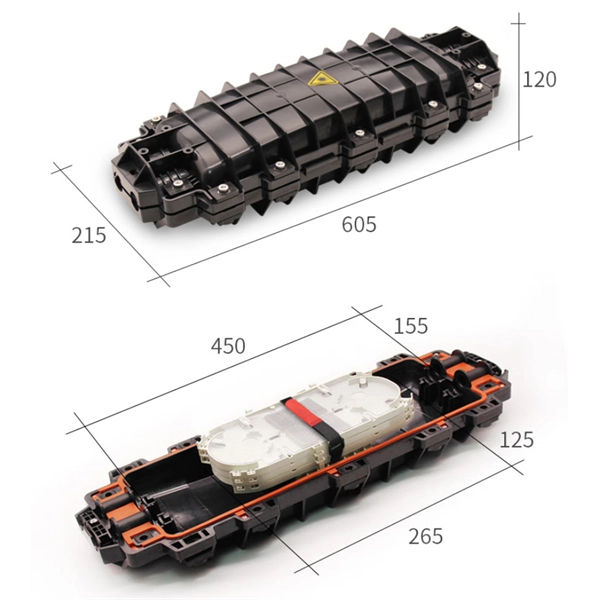 Multiple optical fibers connected by multiple couplers