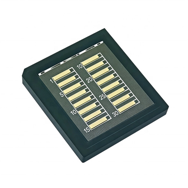 Side-by-side fiber optic counting sensors