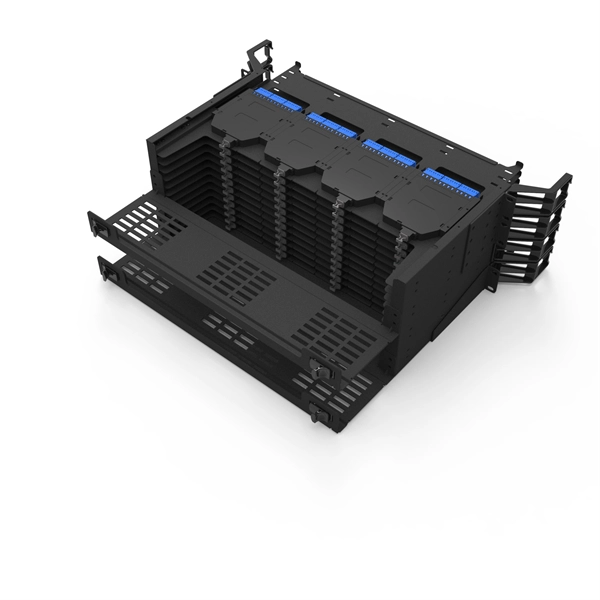 Outdoor 48-core fiber optic distribution box