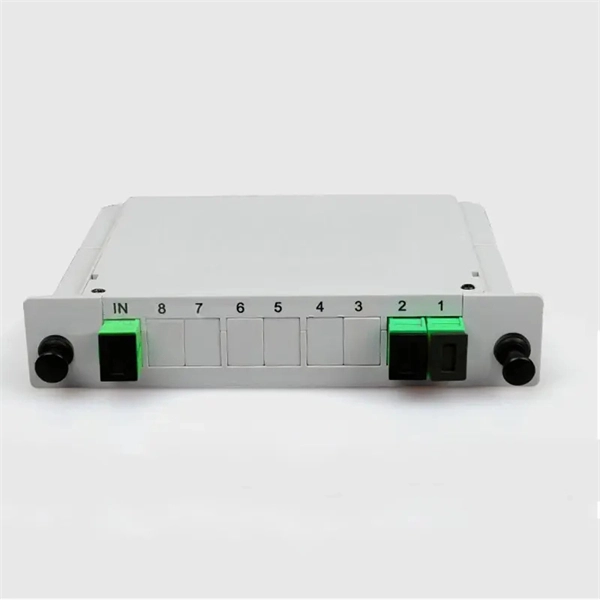 6-port LC fiber optic patch panel