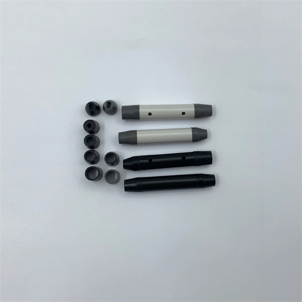 Small square to round flange tail fiber coupler