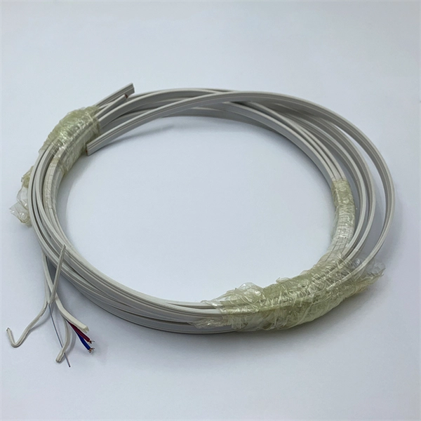 Construction of composite optical cable for overhead lines
