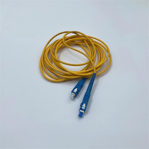 Dual-wire fiber optic patch cord