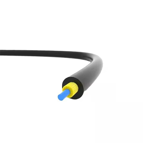 FC to LC fiber optic patch cord connected to ODF patch panel