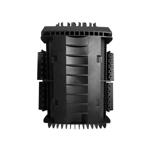 How to secure network cables within a vertical cable tray