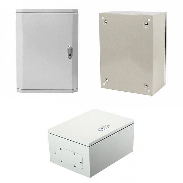 On-site power distribution box cover plate
